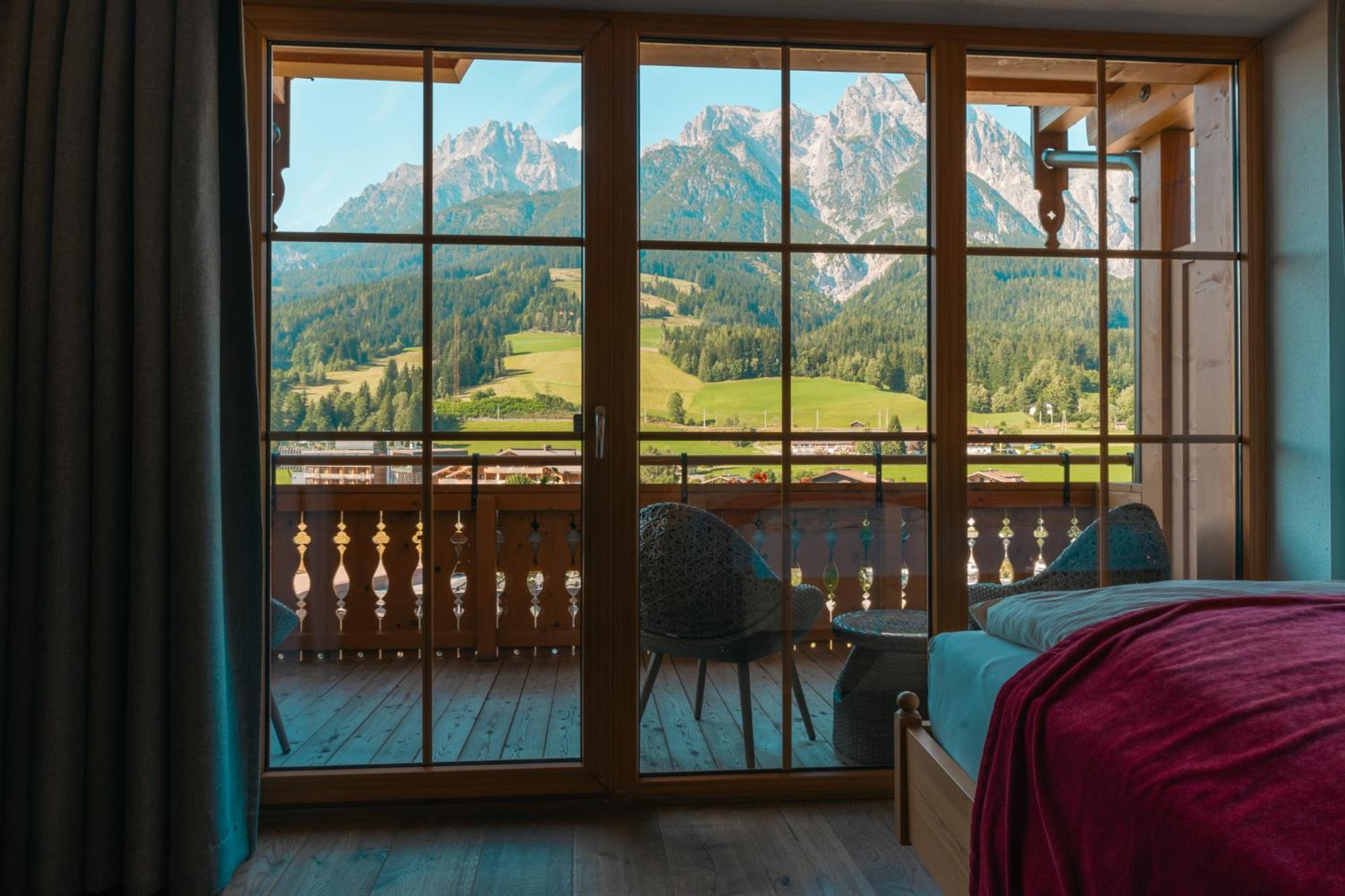 Hotel Riederalm Leogang Exterior photo