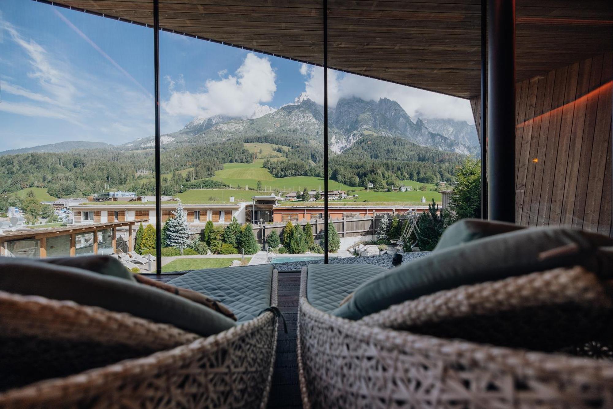Hotel Riederalm Leogang Exterior photo